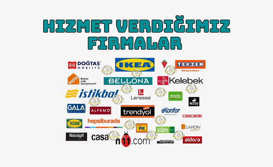 Hizmet Verdiğimiz İş Ortakları ve Firmalar
